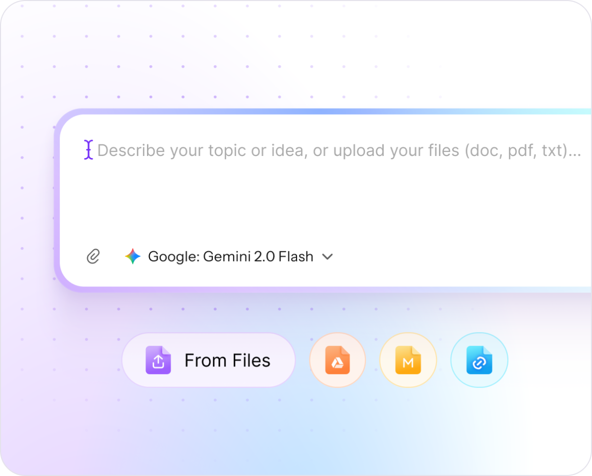 Input Content